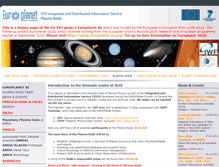 Tablet Screenshot of europlanet-plasmanode.oeaw.ac.at
